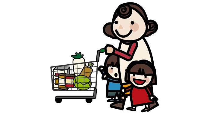 スーパーで走り回る3歳児を”お手伝い”で手なずけることに成功?